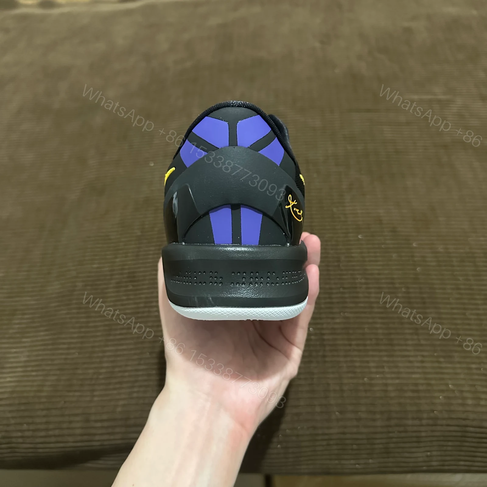 View 2 of Nike Kobe 8 Protro Lakers Away