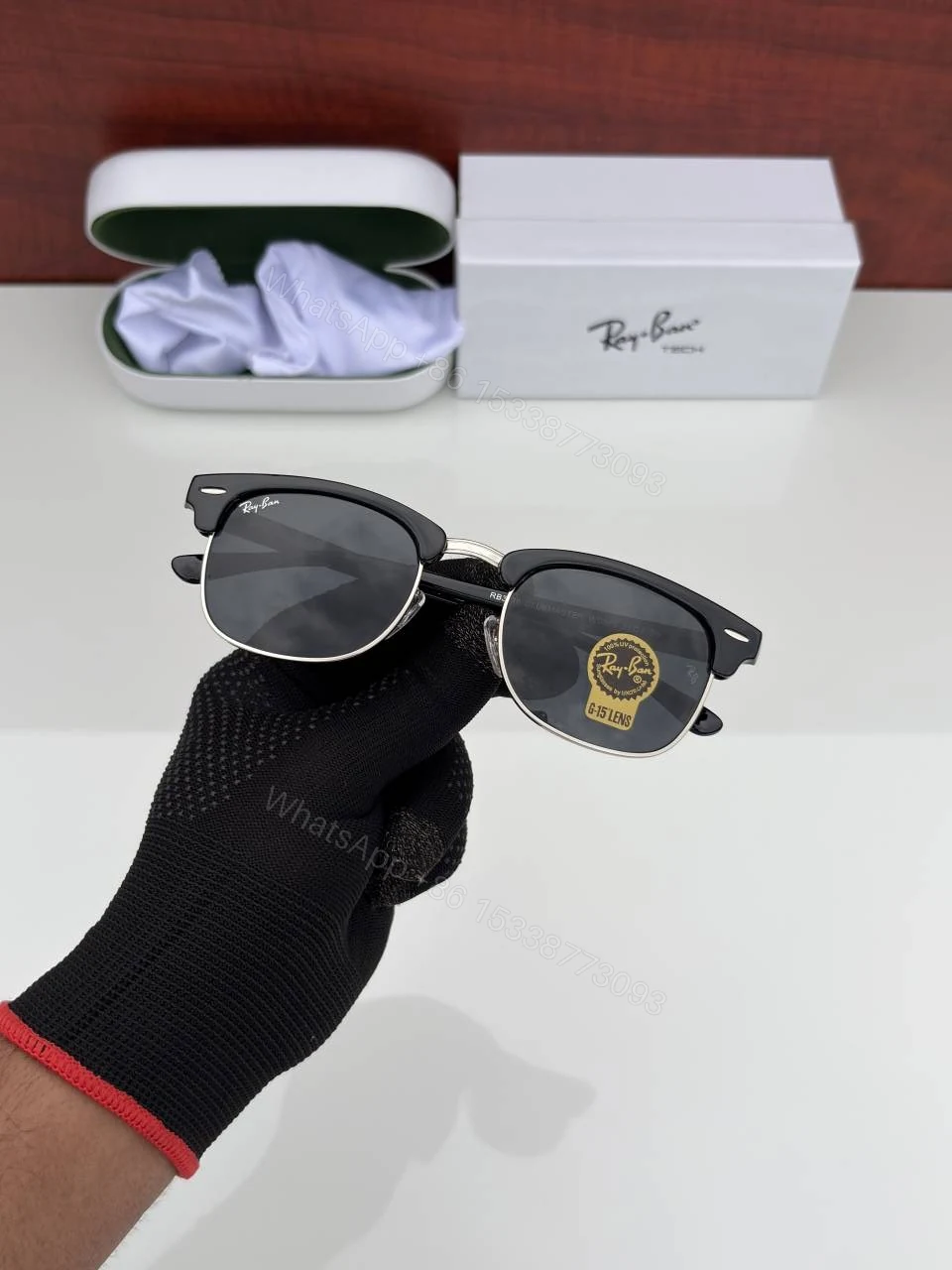 View 5 of First Copy Rayban 3016 Silver Black