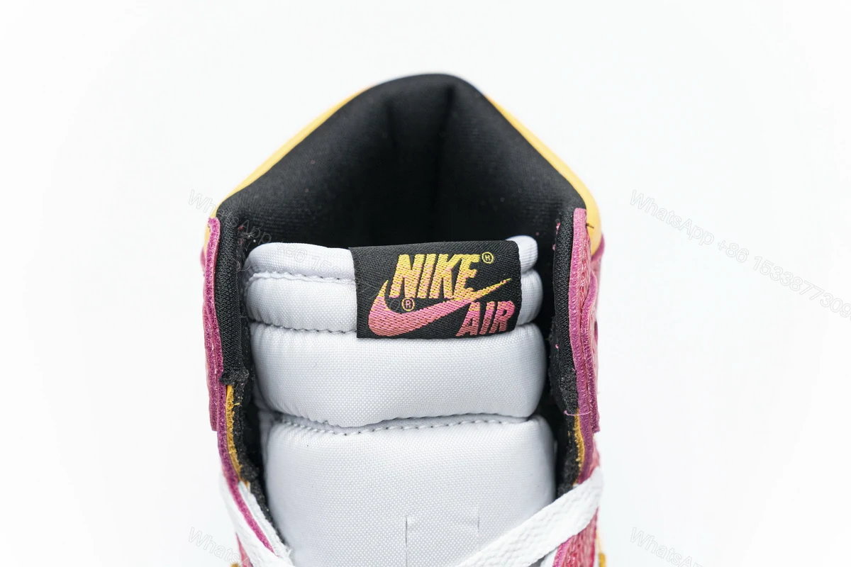 View 6 of Air Jordan 1 High OG Light Fusion Red 555088-603