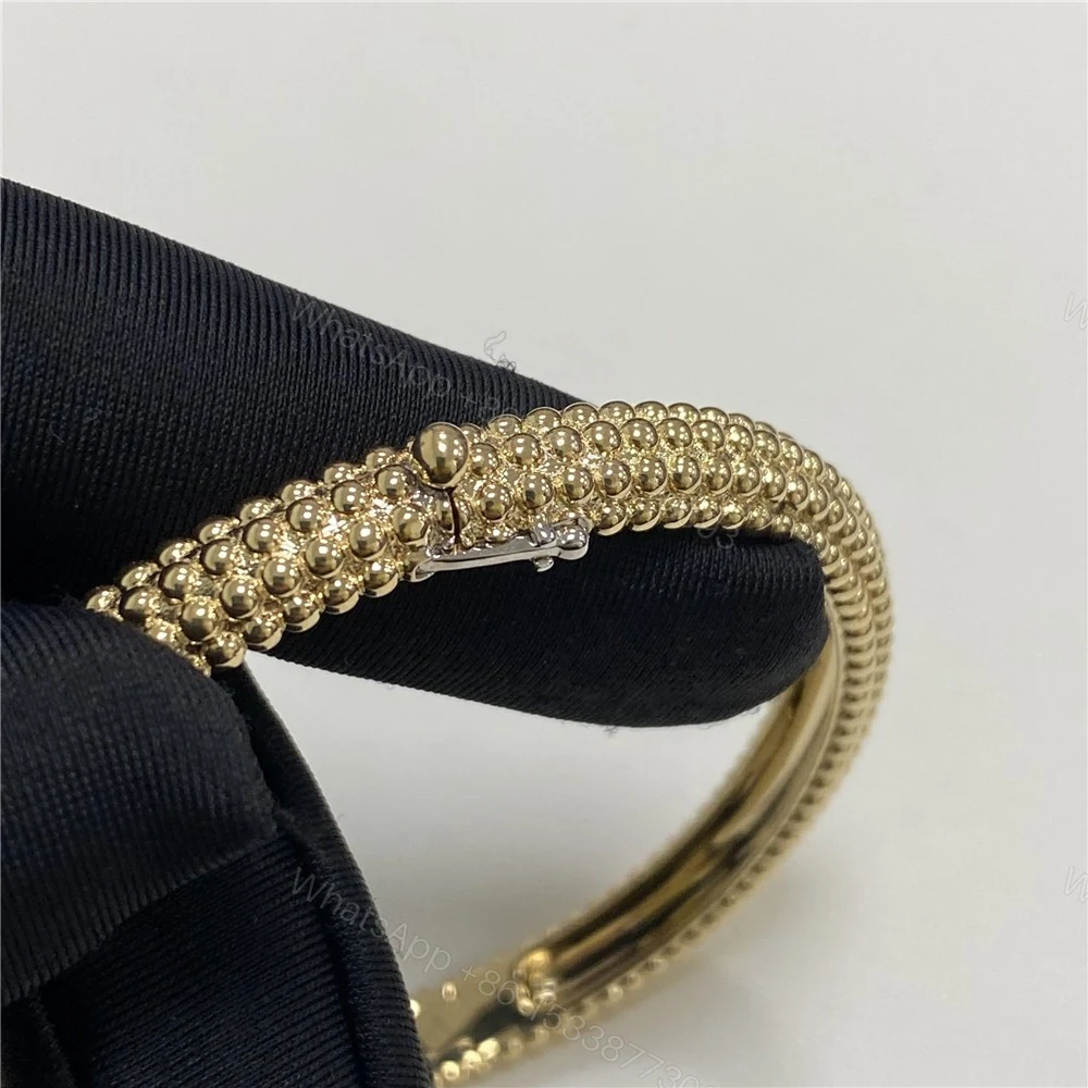 View 5 of Van Cleef & Arpels Perlee Bracelet Large Model 5-row Bead Yellow Gold