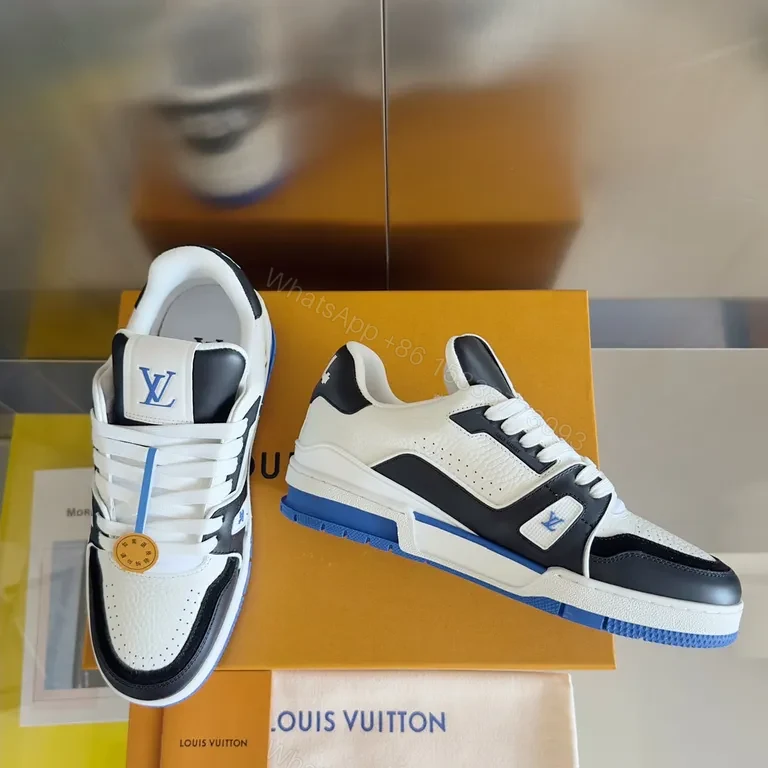 View 9 of Statement-Texture LV High-Tops: Luxury City Sneakers