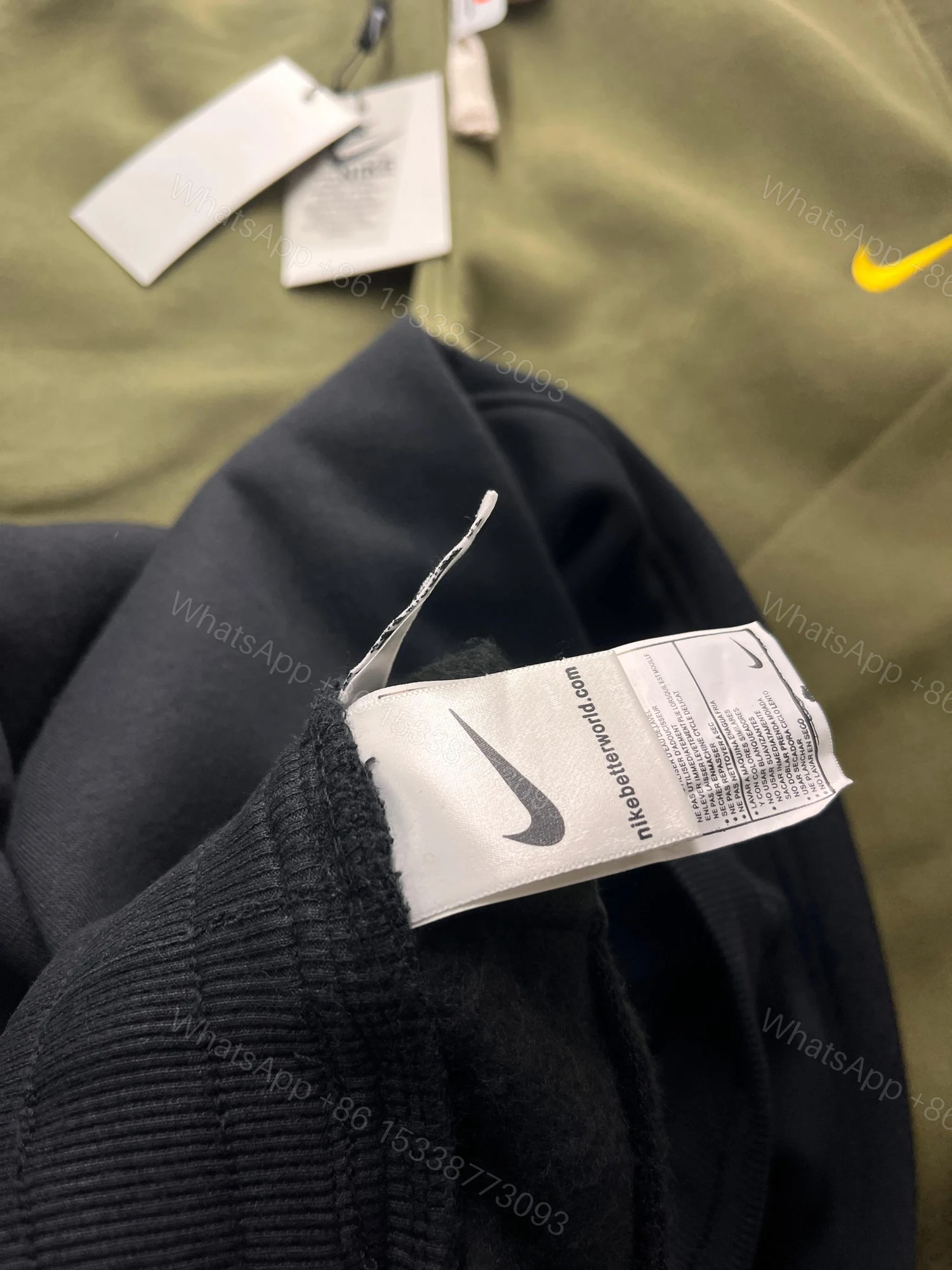 View 5 of First Copy Nike Premium 3-Thread Cotton Fleece Lower