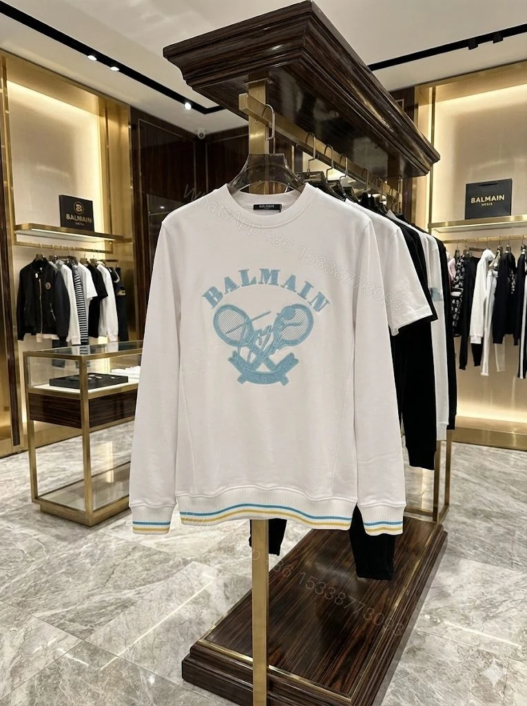 View 5 of FIRST COPY BALMAIN PARIS PREMIUM QUALITY SWEATSHIRT