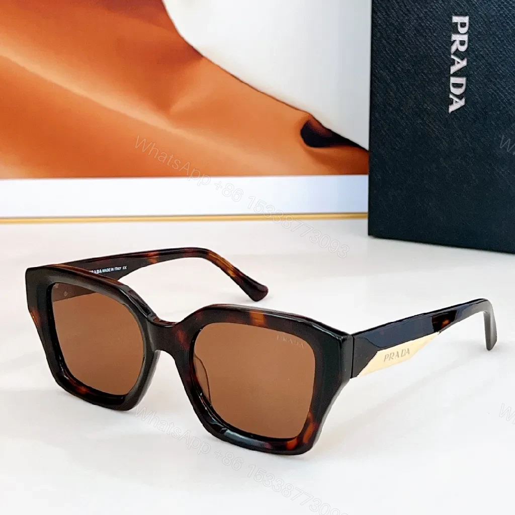 Tortoise Acetate Square Sunglasses – Bold Luxe Frames — view 1