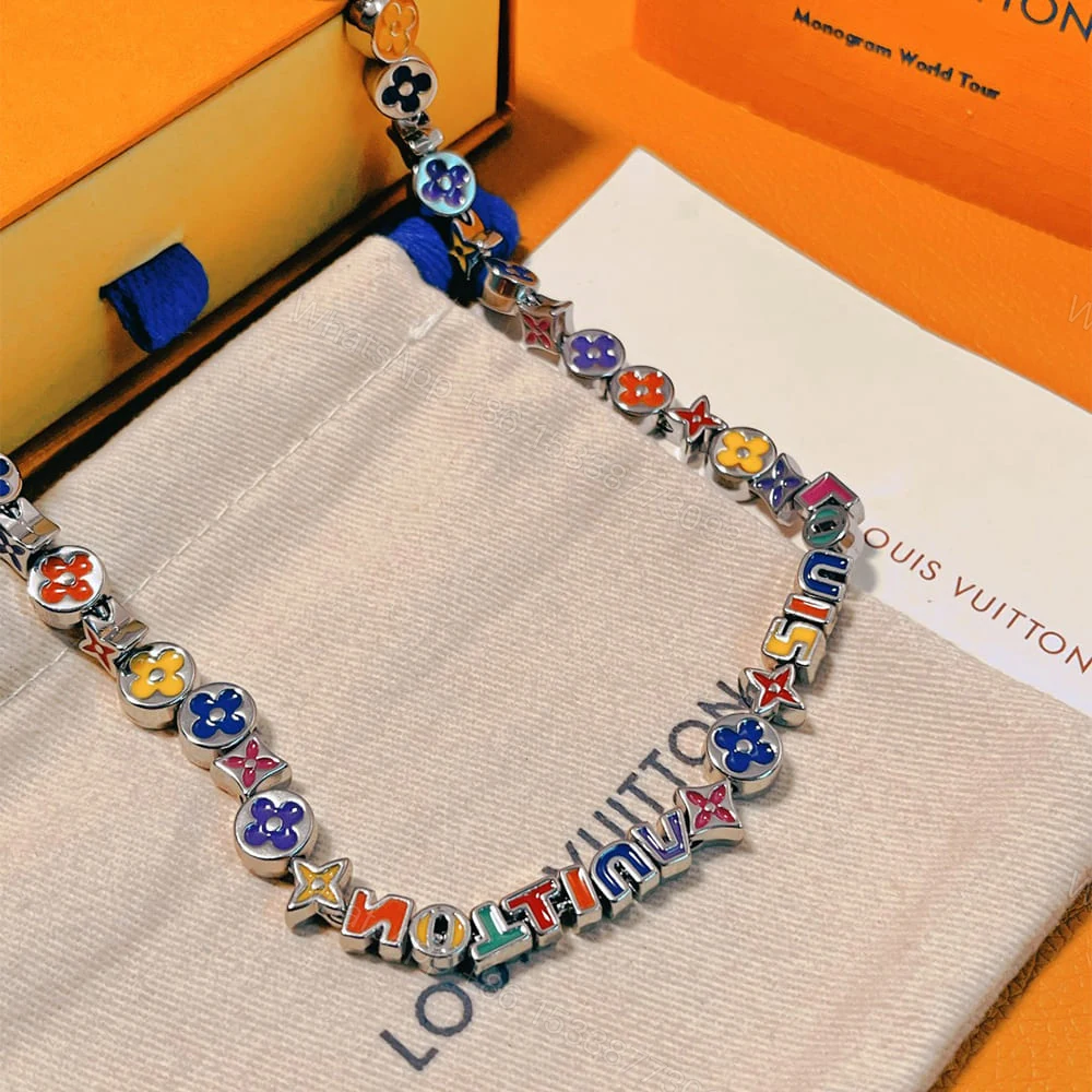 View 4 of LV MONOGRAM PARTY Necklace