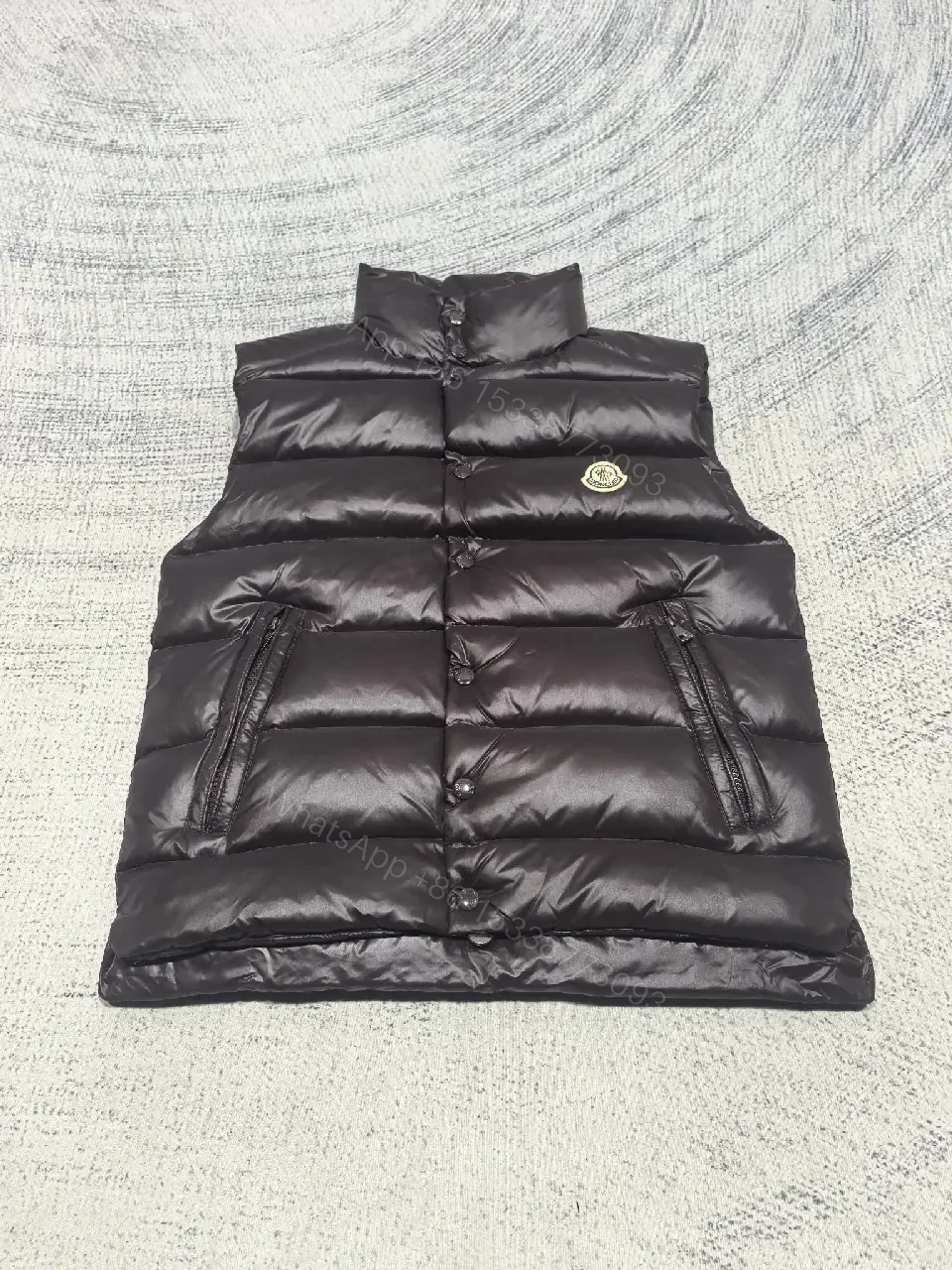 View 3 of Lux Puffer Vest: Signature Quilt, Modern Warmth, Slim Fit