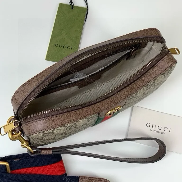 View 8 of G GG Supreme Crossbody: Web Stripe, Luxury Everyday Carry