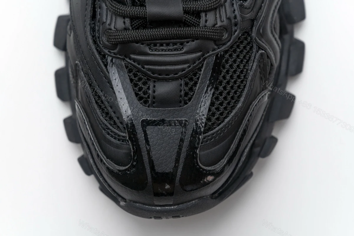 View 9 of Balenciaga Track 2 Sneaker Black 570391 W2GN1 1000