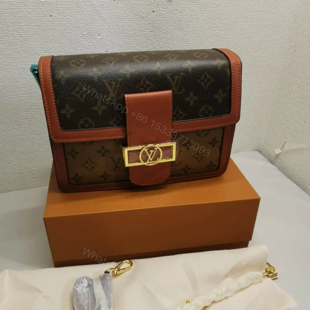 View 3 of Louis Vuitton Dauphine MM Monogram Brown 25Cm M45958
