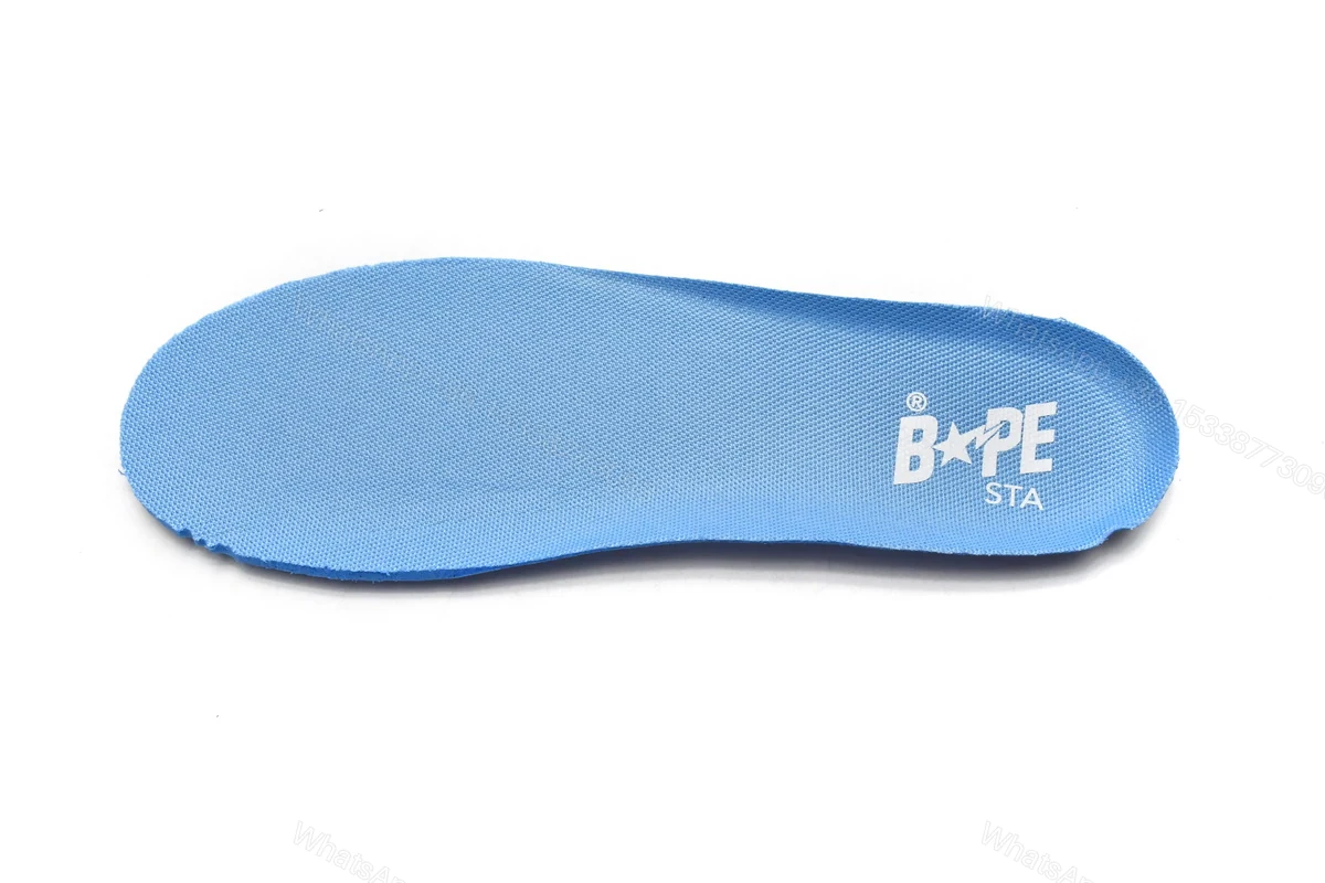 View 8 of Cheap A Bathing Ape Bape Sta Low White Blue(BapeSta)