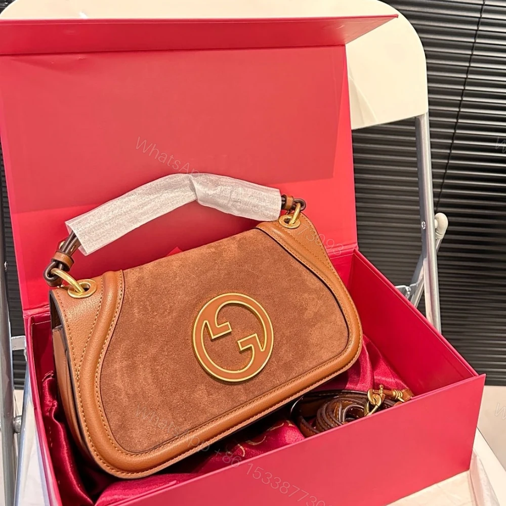 View 2 of Gucci Blondie Small Shoulder Bag Light Brown 26Cm