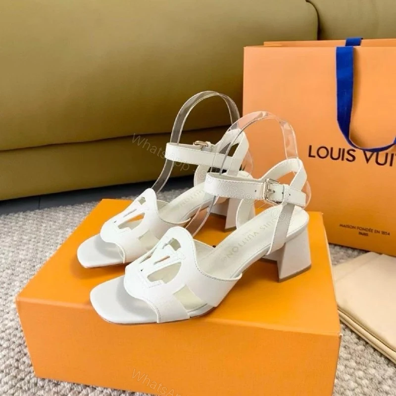 New LUV High Heel Shoes 002 – White Version 2 — view 2