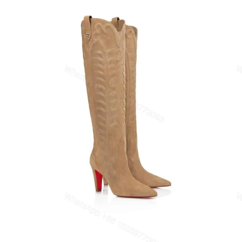 View 7 of CHRISTIAN LOUBOUTIN SANTIA BOTTA 85 BOOTS LIONNE 3240899F486