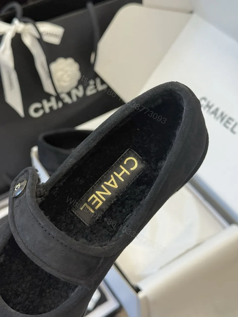 View 6 of Velvet Mary Janes: Quiet Luxury, Comfortable Chic Flats