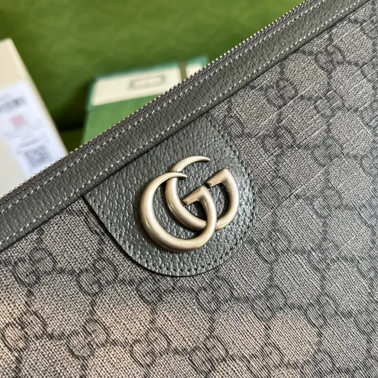 View 4 of G GG Supreme Crossbody: Luxury Coated Canvas Bag