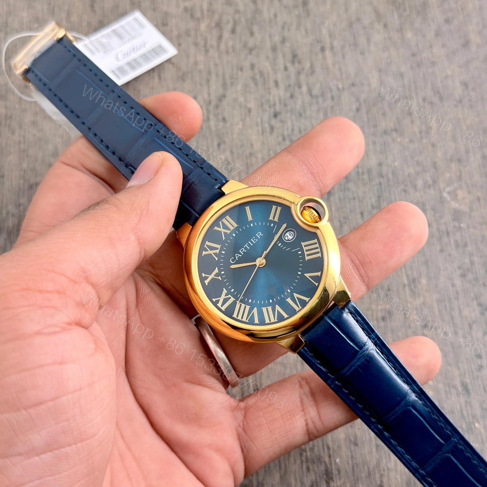 View 3 of Cartier Ballon Bleu Blue Dial Luxury Edition