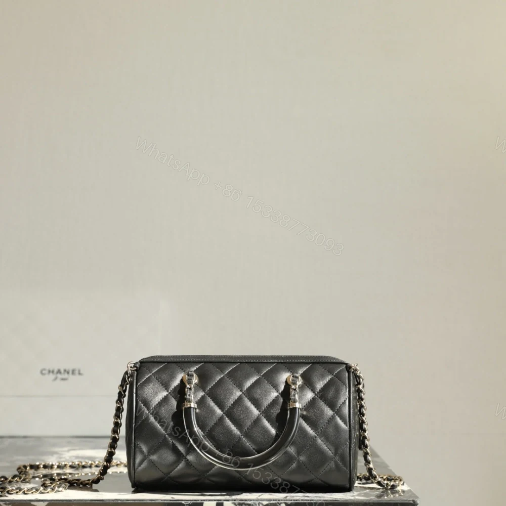 View 2 of 高仿Chanel*25C系列AS4411小羊皮手提單肩包小號免檢版