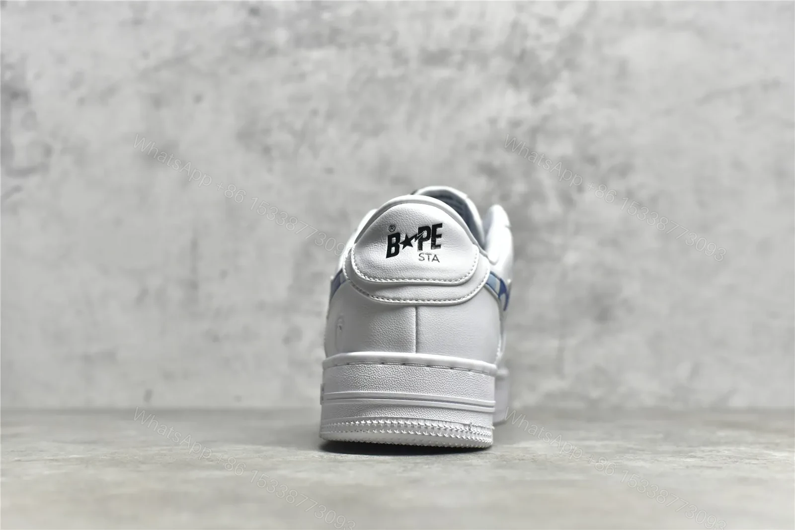 View 7 of A BATHING APE Bape Sta ABC Camo Low White Blue