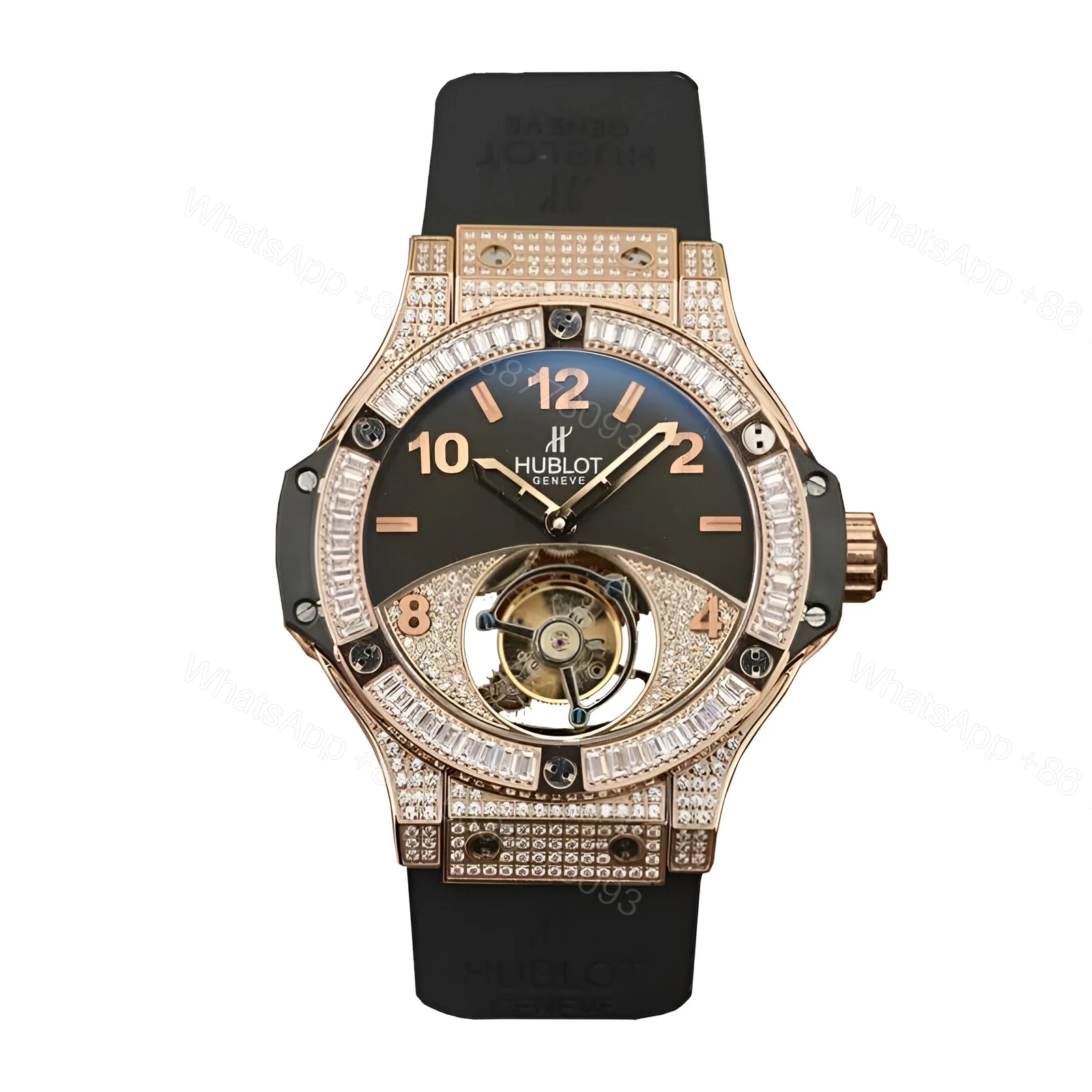 Hublot With Diamonds Replica — view 1