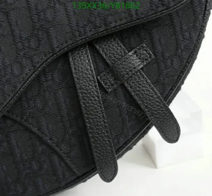 View 12 of Dior Saddle Belt Bag Replica in Oblique Jacquard YB18622 – Mirror 1:1
