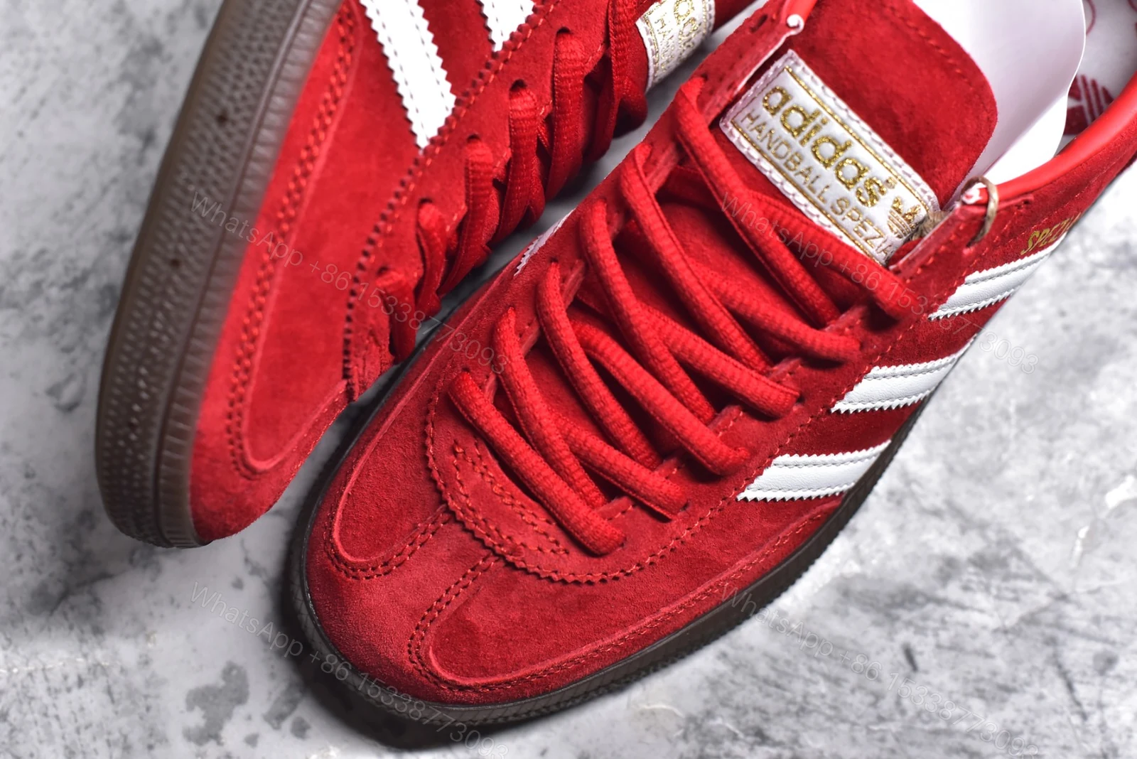 View 5 of Adidas Handball Spezial Scarlet Gum