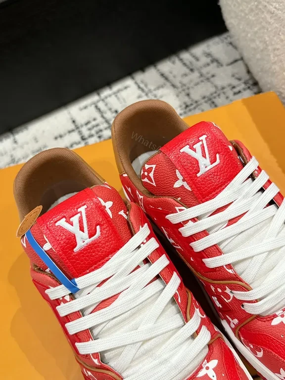 View 7 of Bold LV Monogram High-Tops: Luxury Streetwear Sneakers