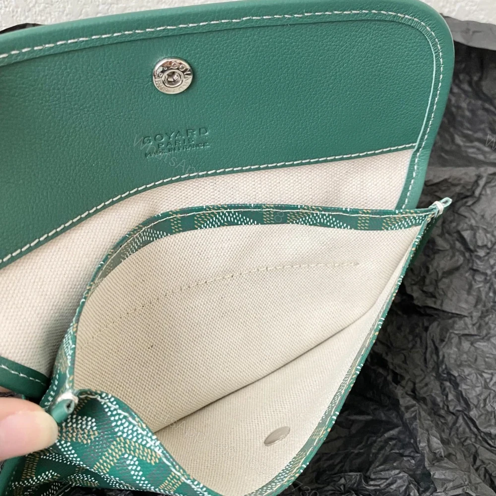 View 8 of 高仿Goyard*STLOUIA滿印Tote購物袋綠色中號免檢版