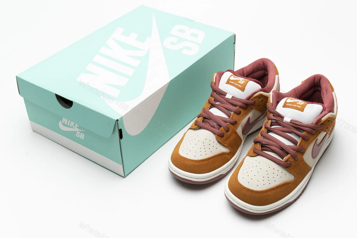 Nike SB Dunk Low Pro Dark Russet Cedar BQ6817-202 — view 2