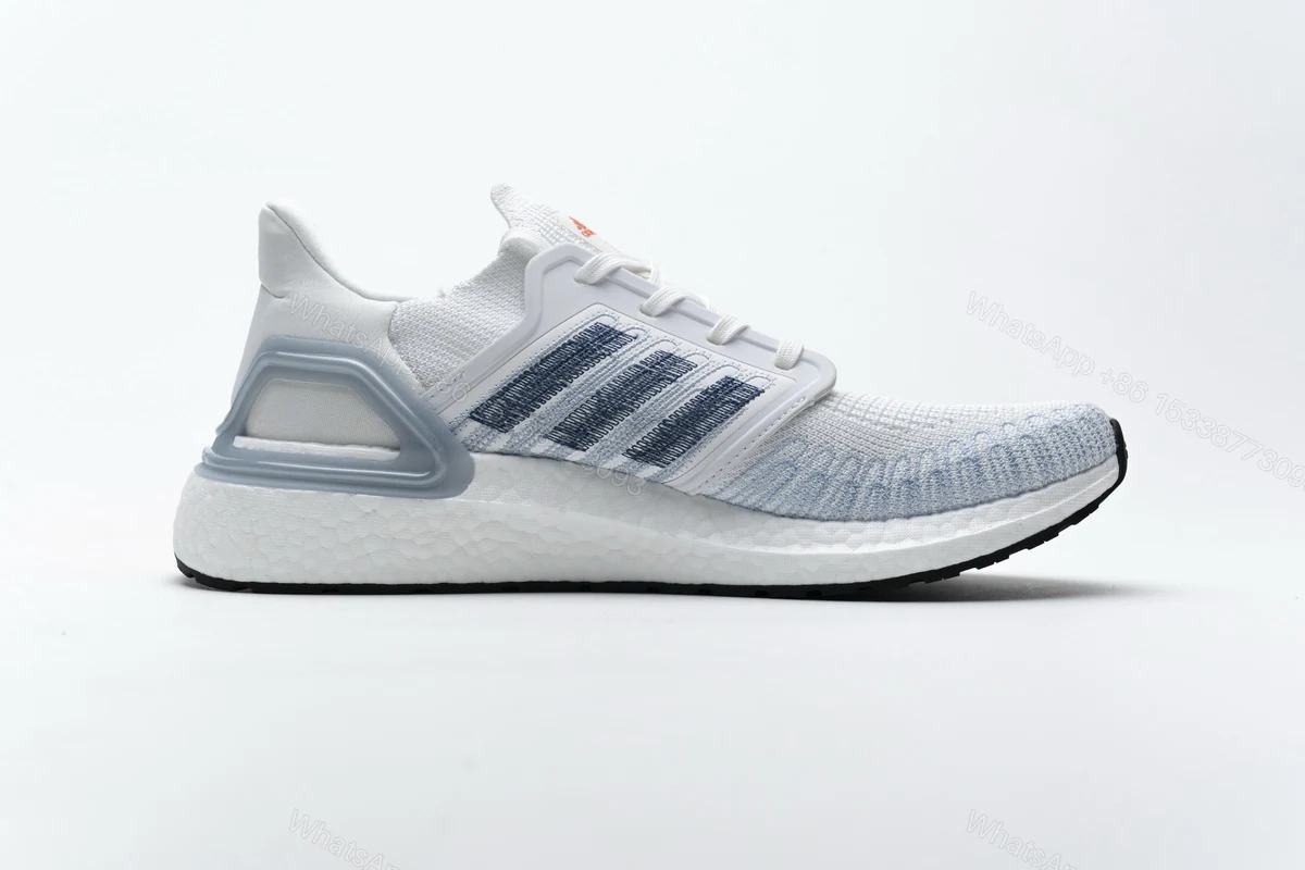 View 2 of Adidas Ultra BOOST 20 White Light Blue FY3454