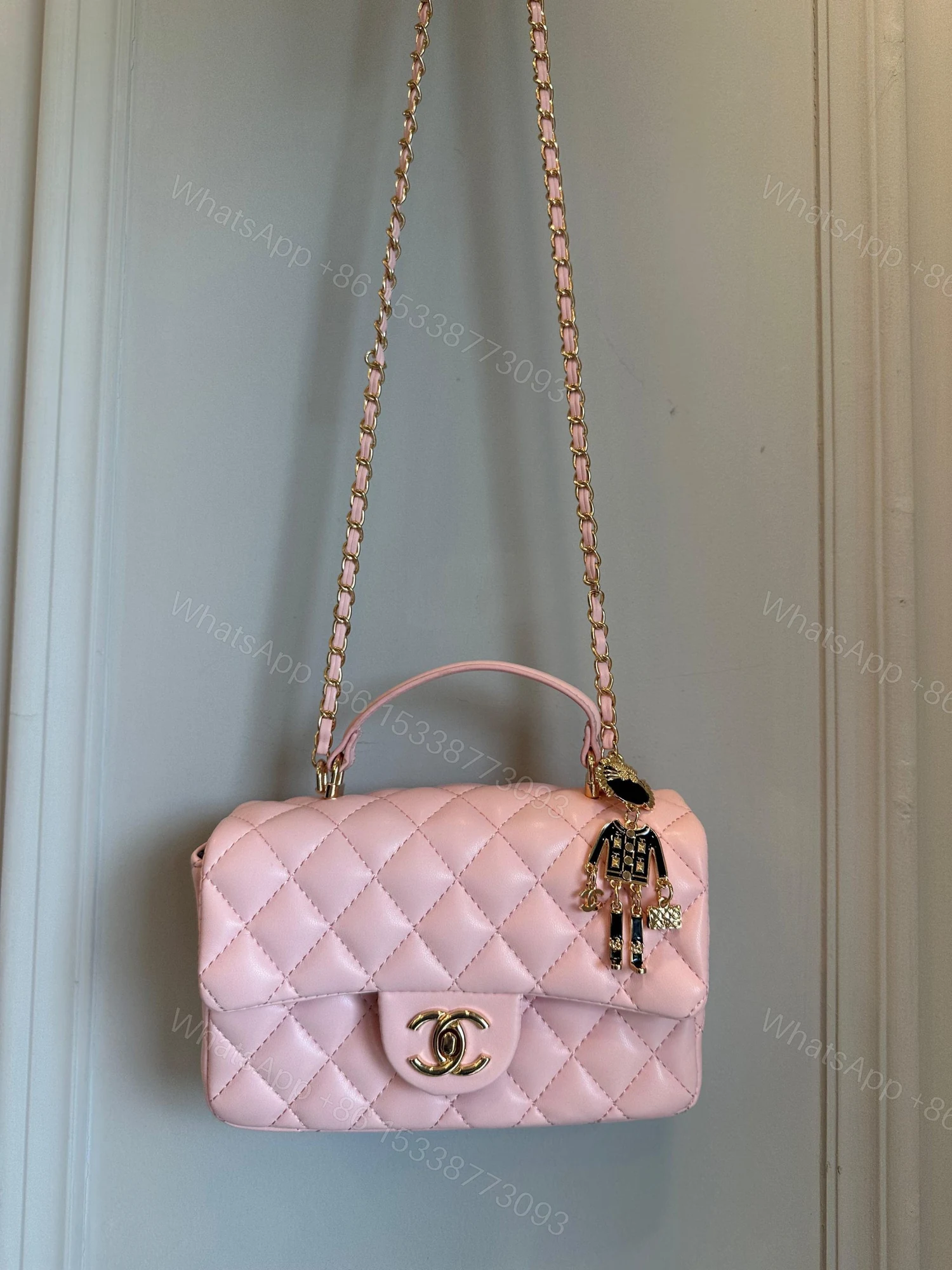 View 6 of First Copy Chanel Quilted Bag for Women