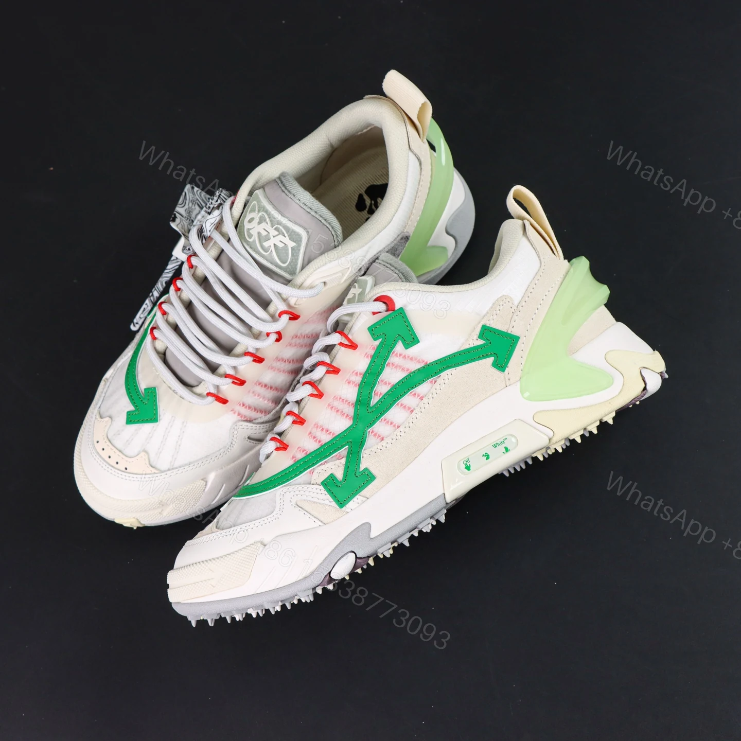 View 8 of Off White ODSY 1000 Cream Green Reps
