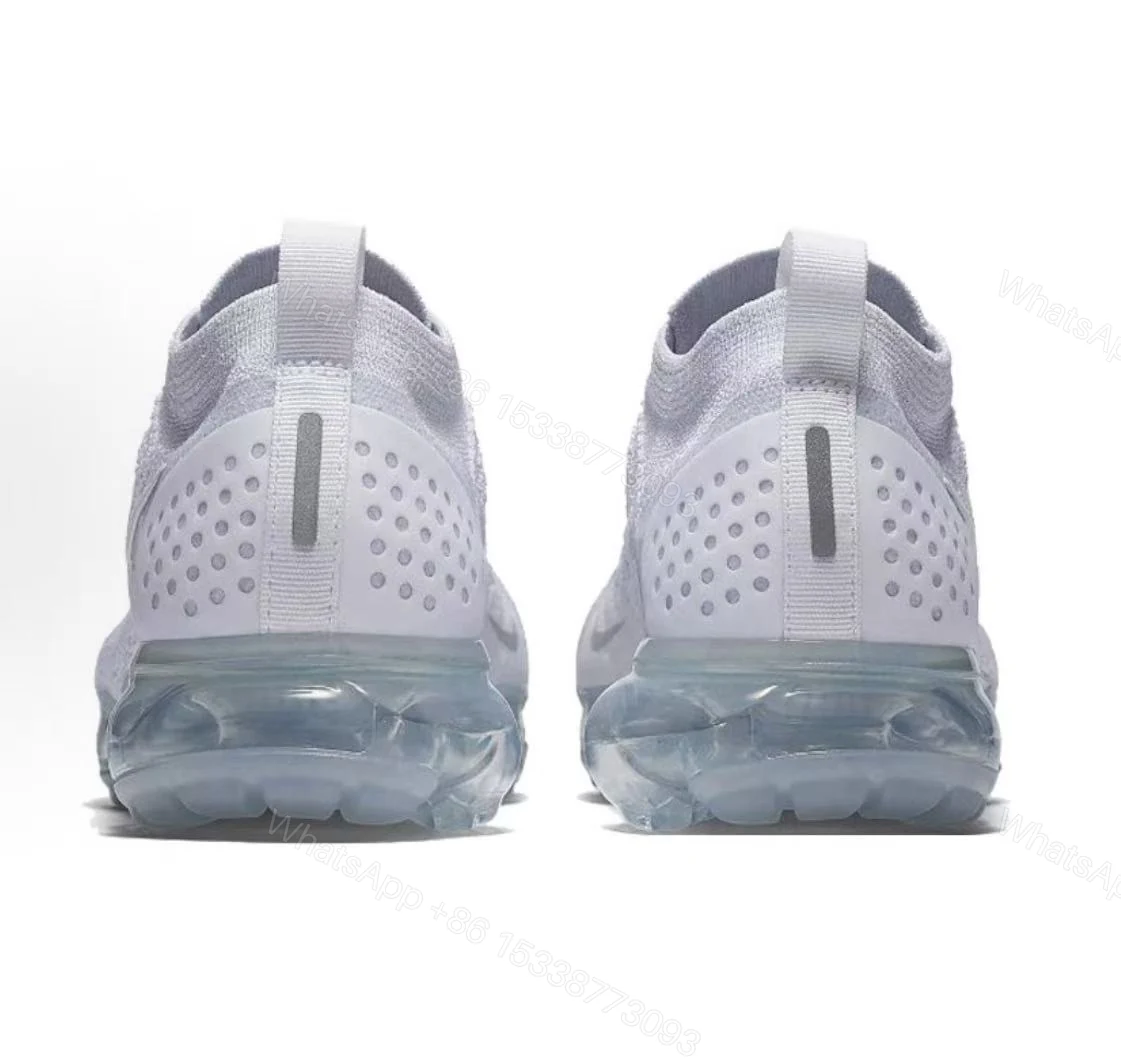 View 4 of Nike Air VaporMax Flyknit 2 White Pure Platinum 942842-100