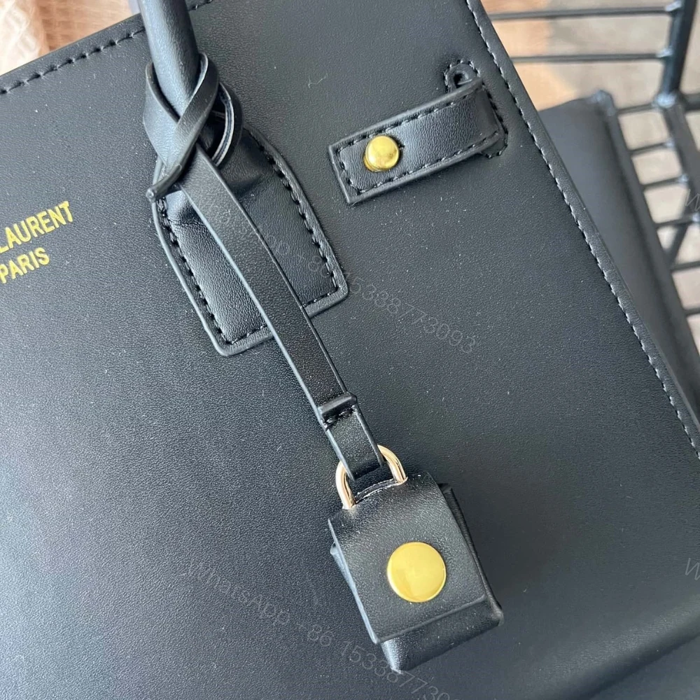 View 3 of Saint Laurent Sac De Jour Baby In Grained Black 32Cm 717448DTI0W1000
