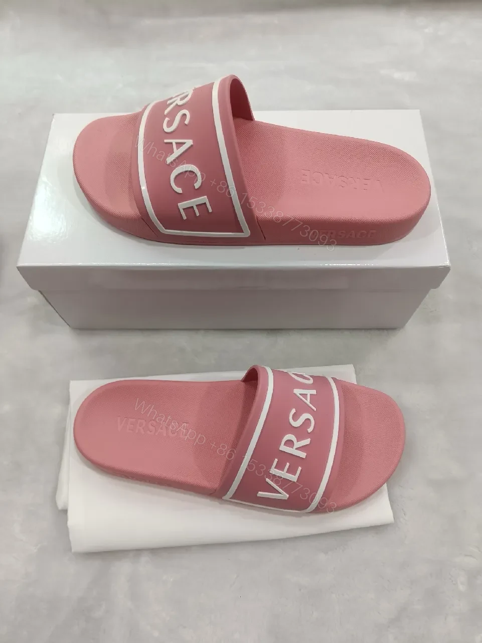 View 5 of Textured Pink Slides: Bold Branding, Everyday Luxury