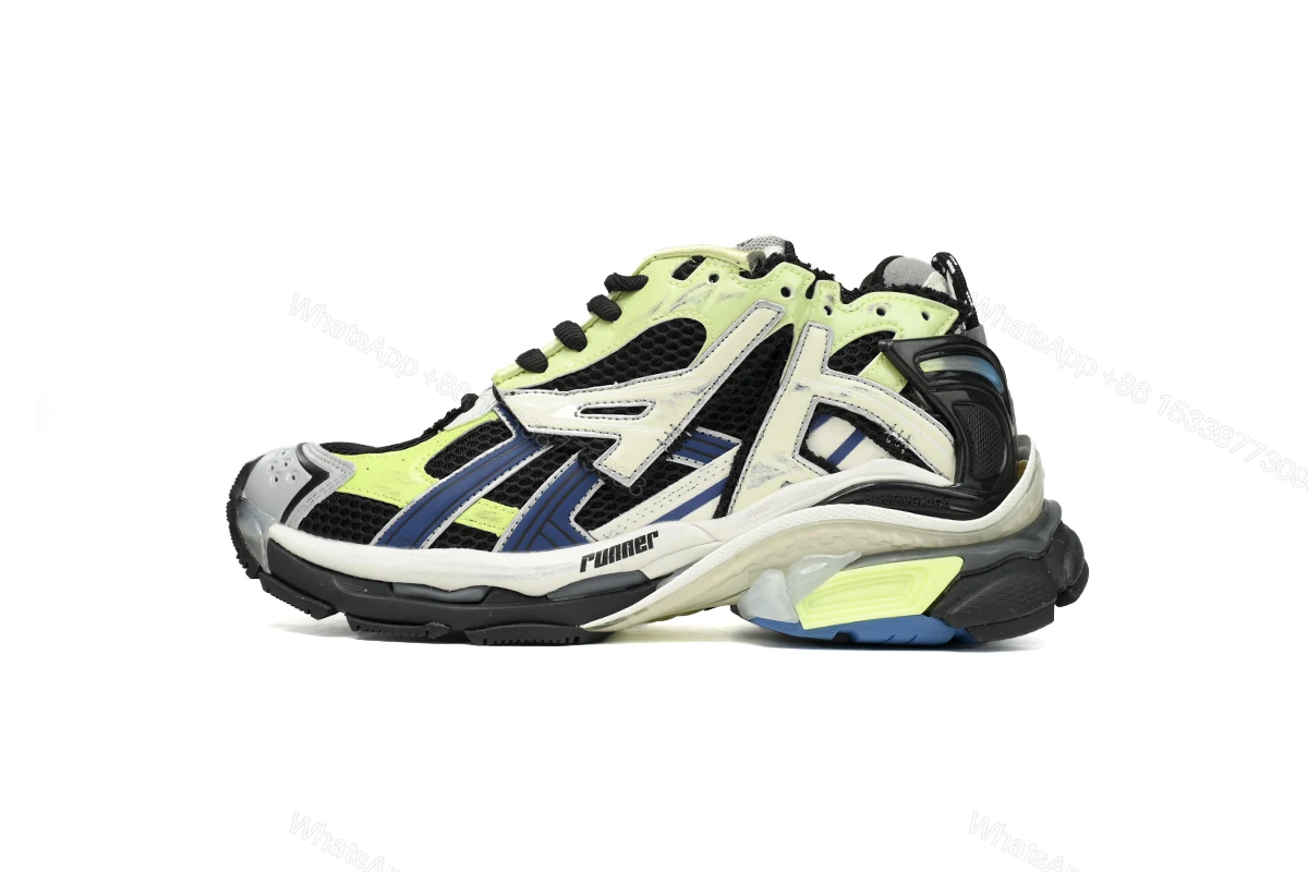 View 13 of Balenciaga Runner Black Green