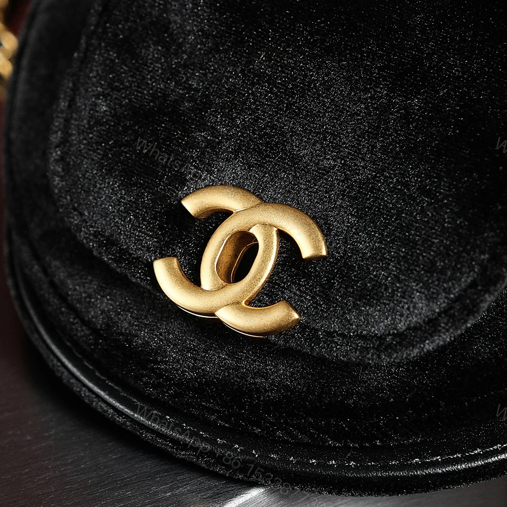 View 14 of 高仿Chanel*24A系列AS4416絲絨Mini斜挎包免檢版