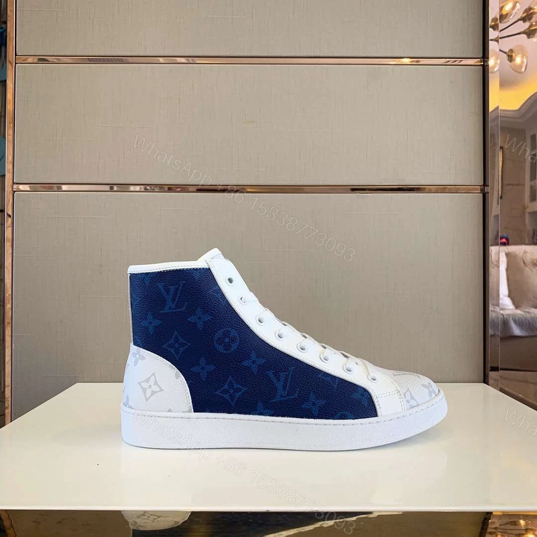 View 6 of LOUIS VUITTON MONOGRAM HIGH TOP SNEAKER LV054