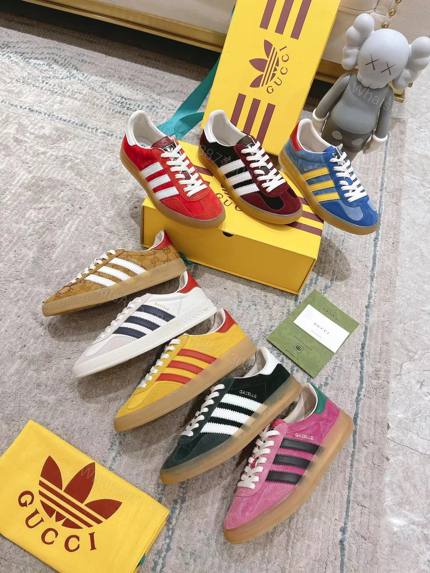 View 10 of GG × Adidas Gazelle