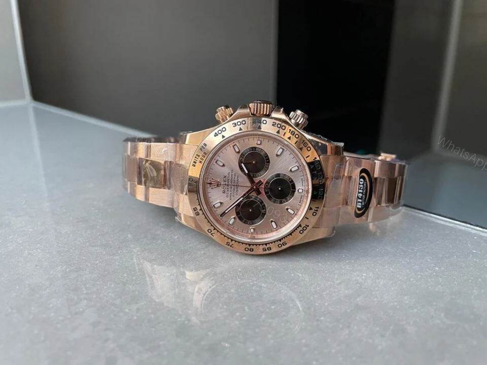 View 6 of BTF Factory 1:1 Rolex Daytona 116505 904L RG Rose Gold Dial A4130