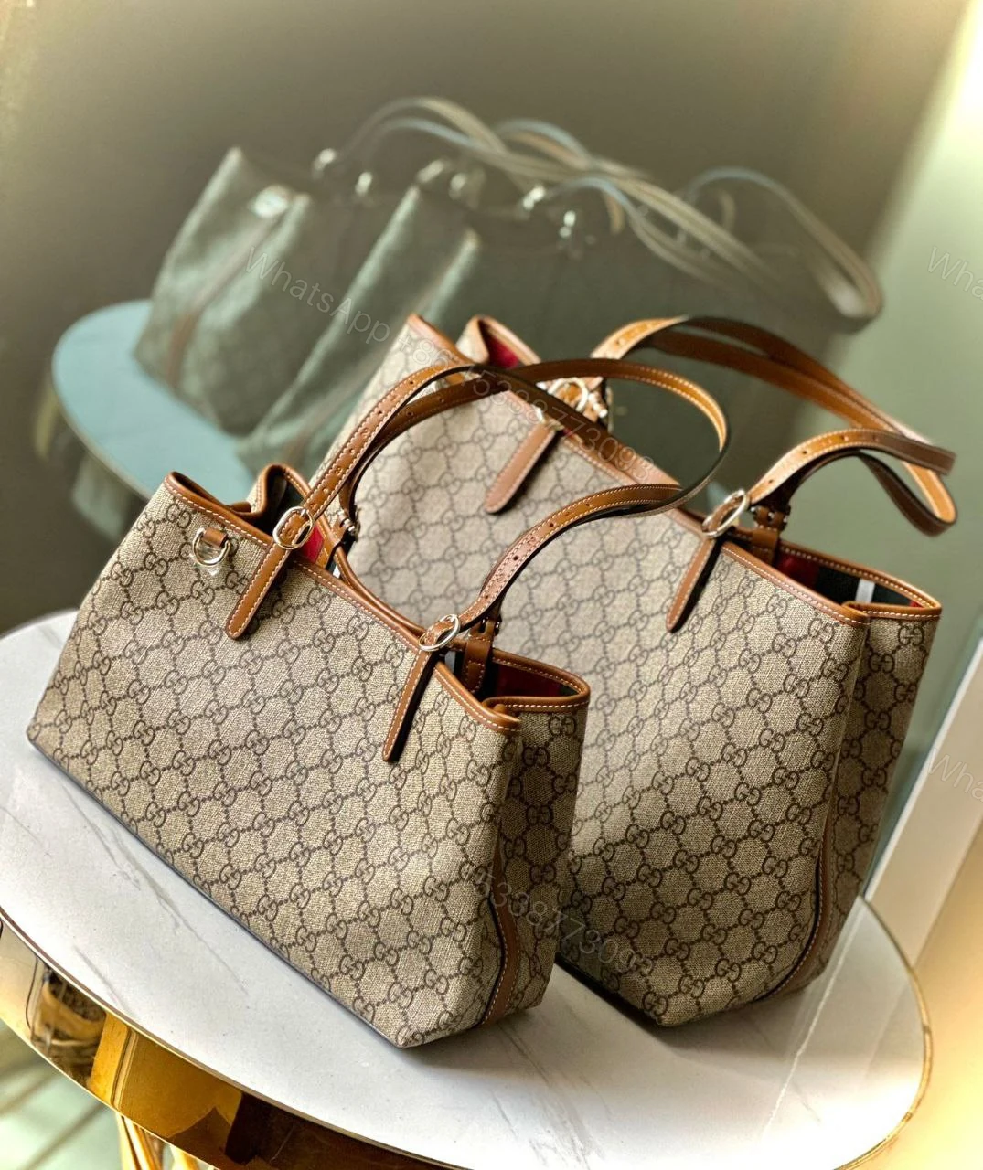 View 2 of Gucci GG emblem Medium Tote bag