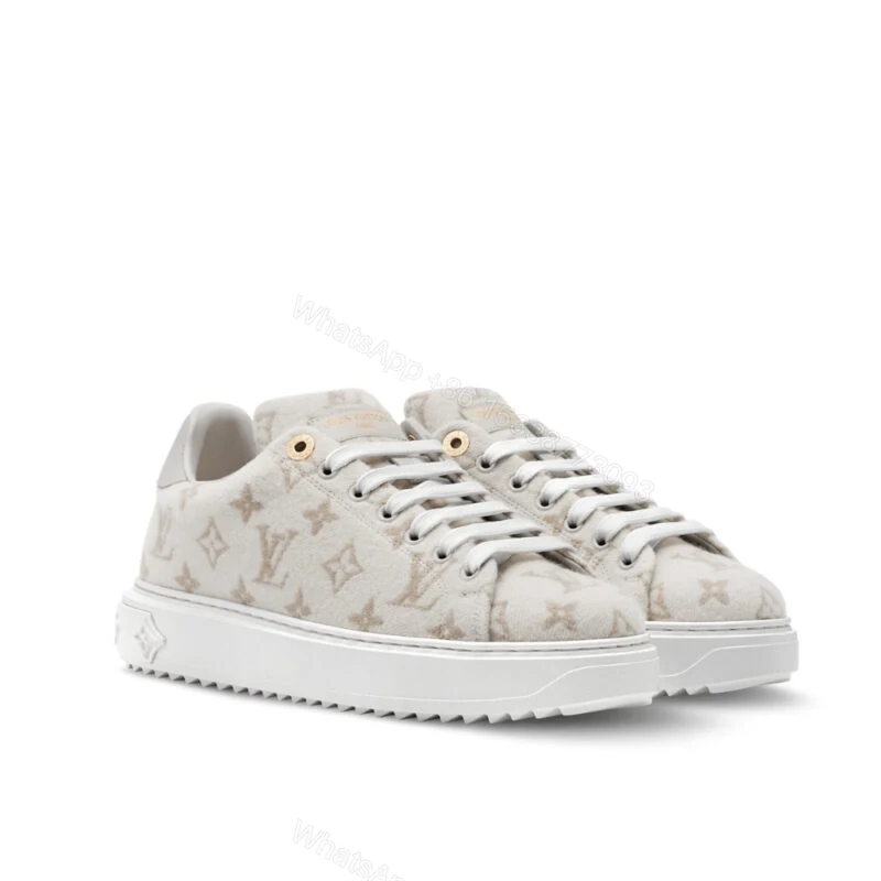 View 9 of Louis Vuitton Time Out Sneaker Beige 1Aivb5
