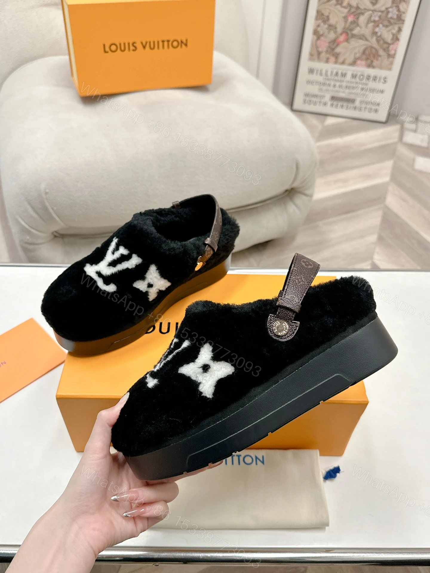 View 8 of LOUIS VUITTON ASPEN COMFORT CLOG BLACK 1ADC2R