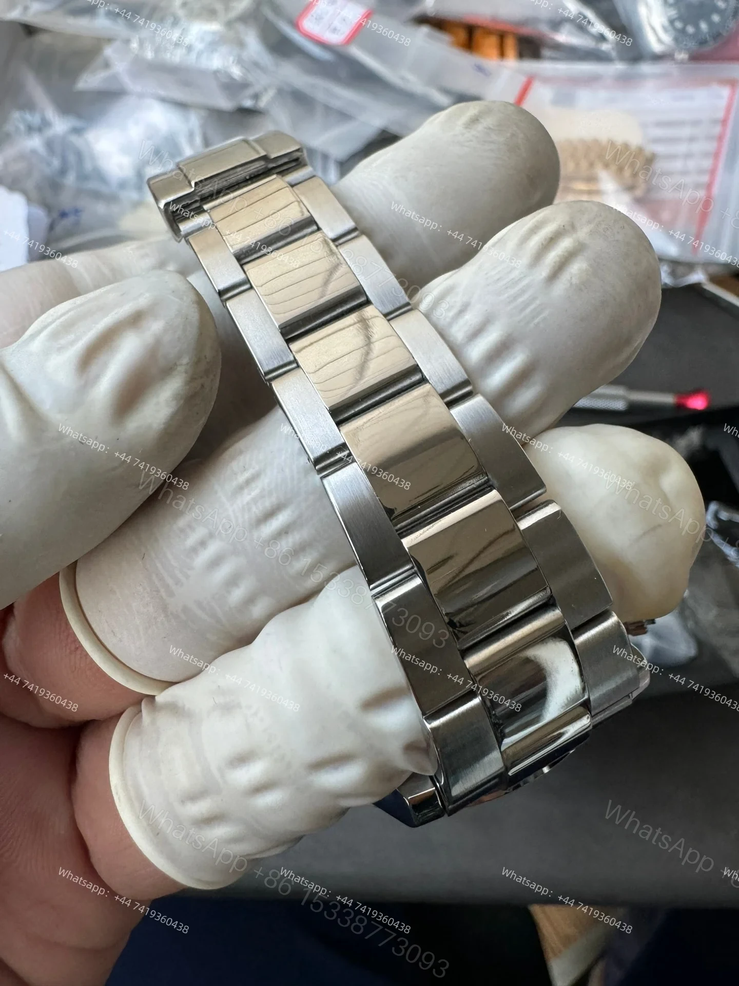 View 12 of Rolex Daytona 1:1 Replica – M116509-0071 Blue Dial Steel Case 4130 Super Clone Watch