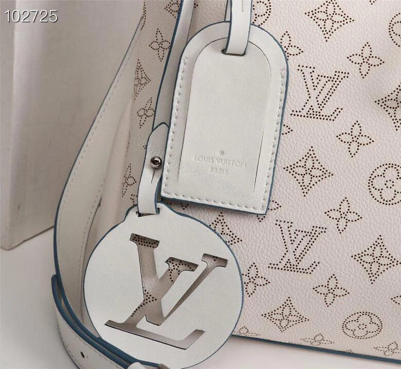 View 9 of Louis Vuitton Monogram Mahina Beaubourg Mm Hobo