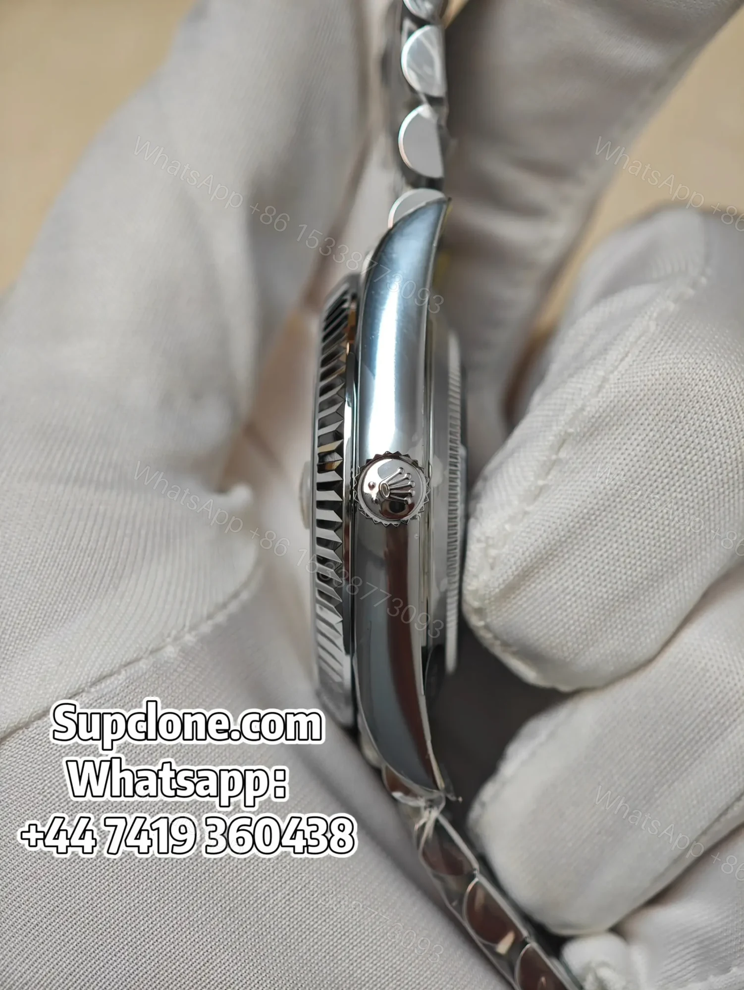 View 10 of Rolex Day-Date 40mm Meteorite Diamond Dial – Super Clone 1:1 Cal. 3255