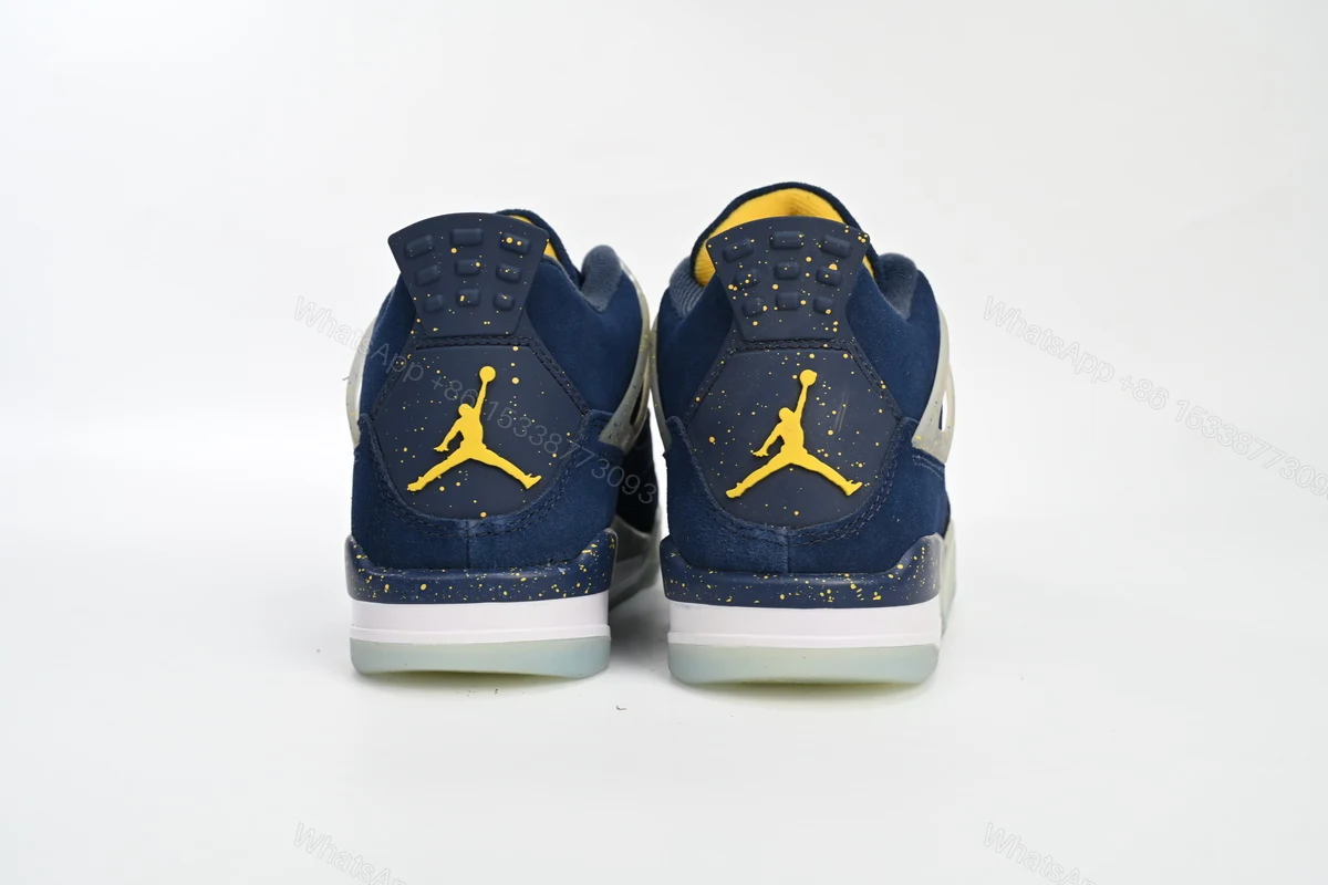View 3 of Air Jordan 4 Retro Michigan AJ4 1036660