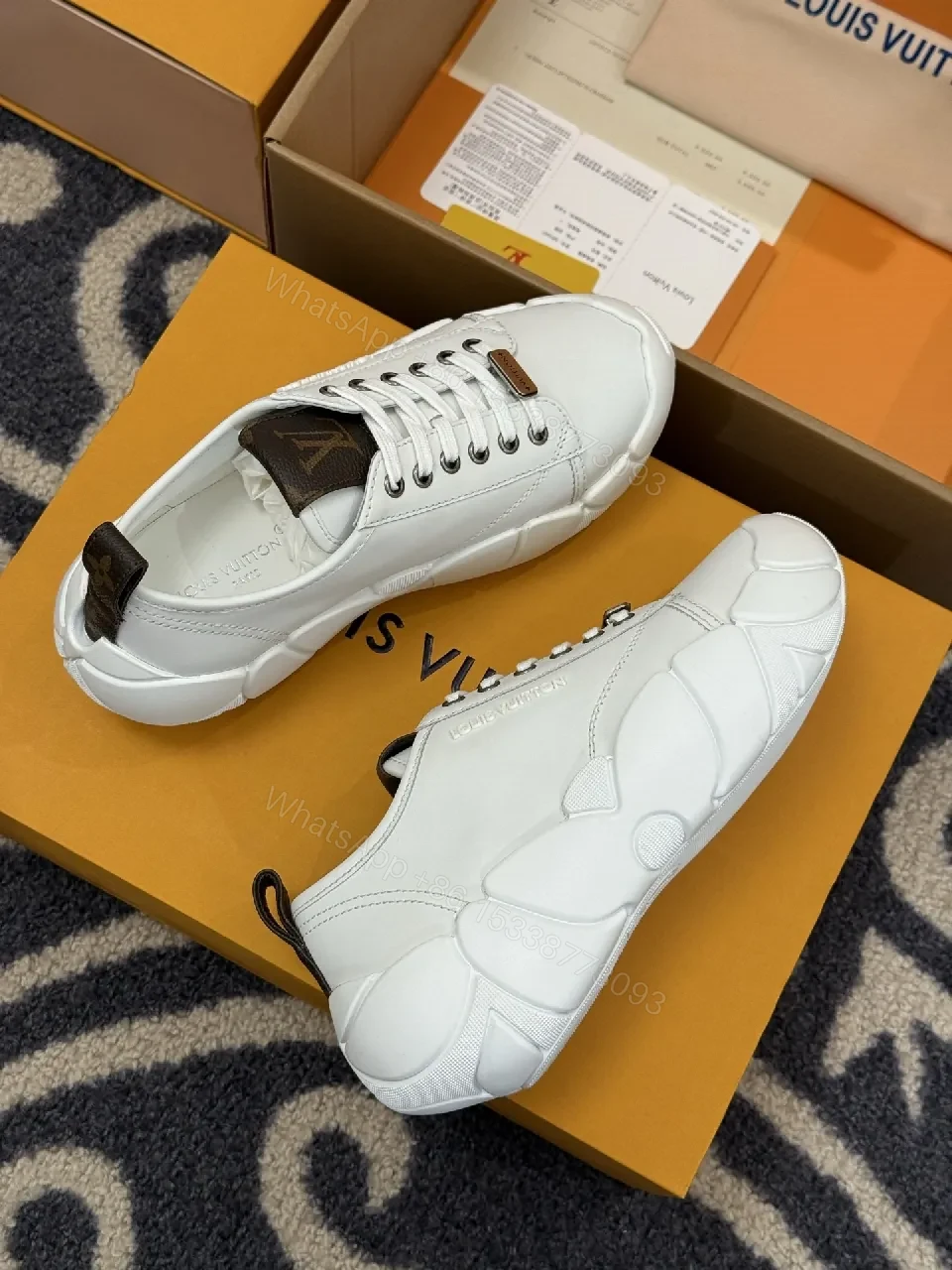 View 3 of Architectural Luxury Sneakers: Sculpted Comfort, Premium Style