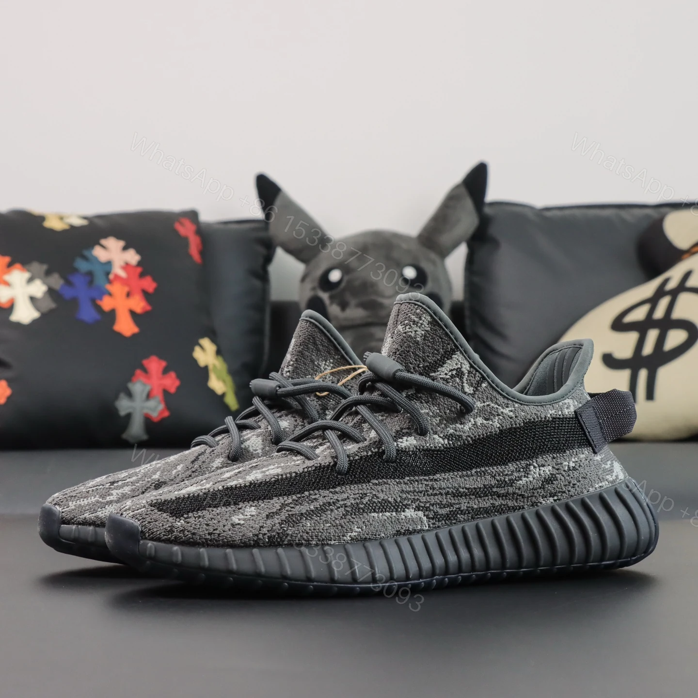 View 9 of Adidas Yeezy Boost 350 V2 Dark Salt Reps