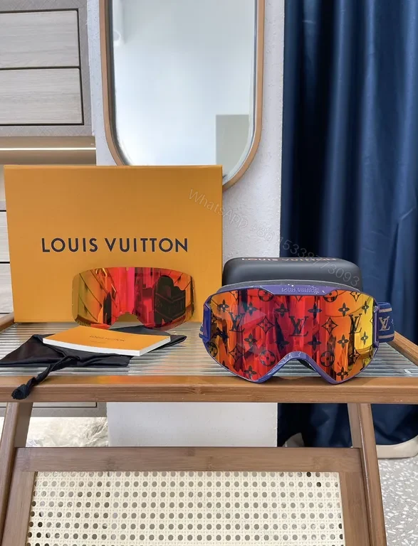 View 6 of Pattern LV-Style Goggles: Luxury Comfort, All-Day Vision