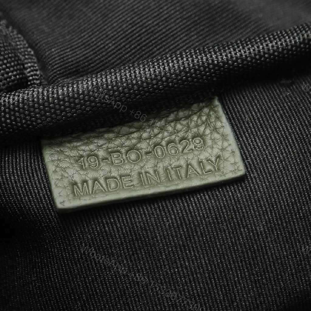 View 7 of Olive Monogram Backpack: Premium Canvas, Compact Design, All-Day Comfort